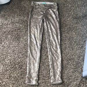 Boutique sequin leggings size small